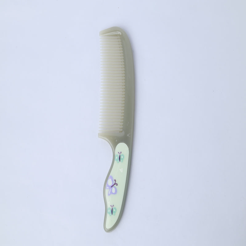 Jelly butterfly printed hair comb (set of 3)