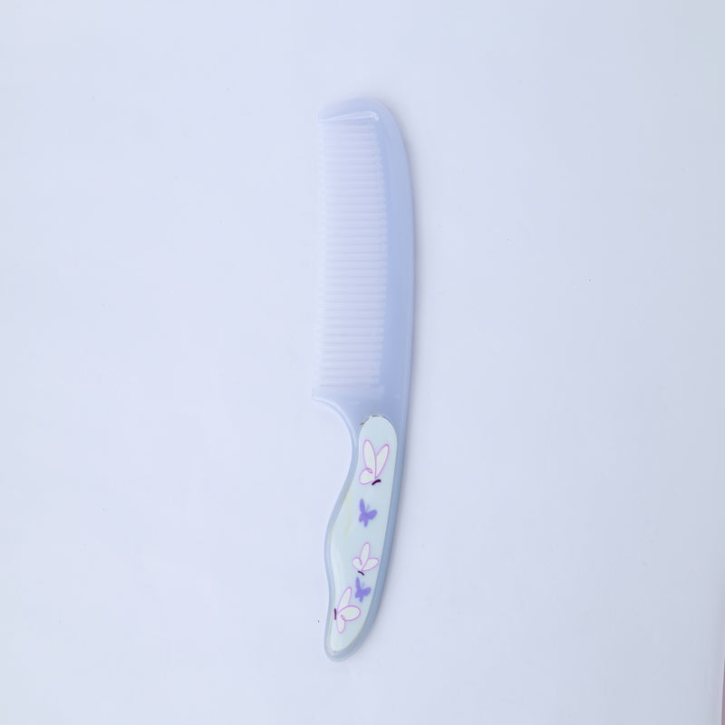 Jelly butterfly printed hair comb (set of 3)