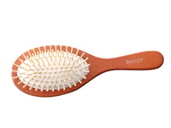 Beutifly Hair Accessories Pocket Friendly Wooden white base hair brush