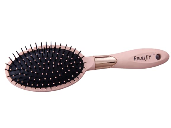 Beutifly Hair Accessories Round pink hairbrush