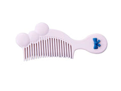 Beutifly Hair Accessories | Baby Hair Comb | Anti-knot Pain-Free | Comb for Wet, Dry, Curly Hairs Kids with Handle. (White)