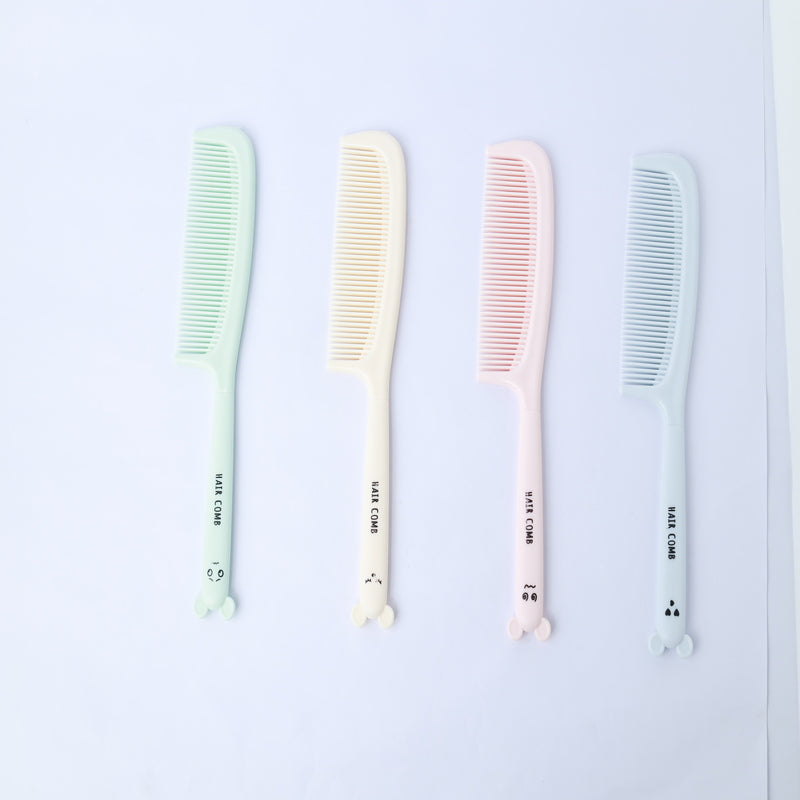 Cartoon shape hair comb (set of 4)